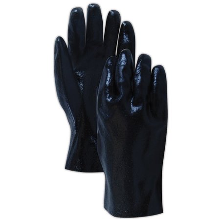 MAGID MultiMaster Rough Finish PVC Gloves, 12PK T1080R